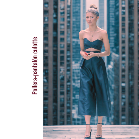 Pollera-pantalón culotte: la prenda tendencia que combina estilo y comodidad