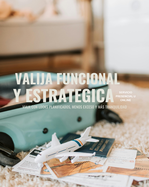 VALIJA FUNCIONAL Y ESTRATEGICA / Online o presencial