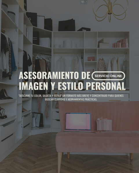 ASESORAMIENTO DE IMAGEN Y ESTILO PERSONAL / Online
