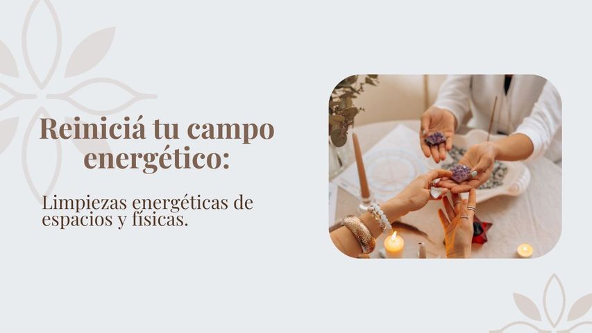 Alineación y limpieza energética.