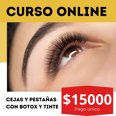 Curso Online De CEJAS Y PESTAÑAS PROFESIONAL . Con Certificacion Y Matricula