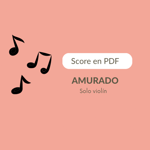 Amurado -Original arrengement for Solo violin