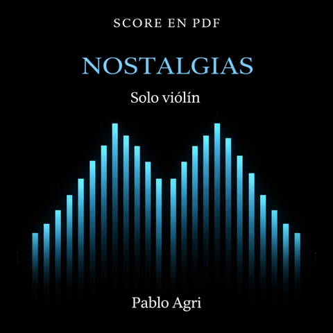 Nostalgias-Arrangement for solo violin/viola by Antonio Agri