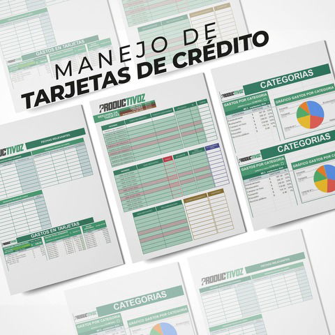 Plantilla Manejo de Tarjetas de crédito