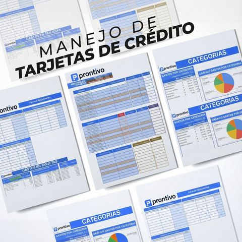 Plantilla Manejo de Tarjetas de crédito