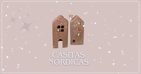 Crear casitas nórdicas en cerámica