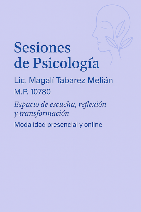 Sesiones de Psicología