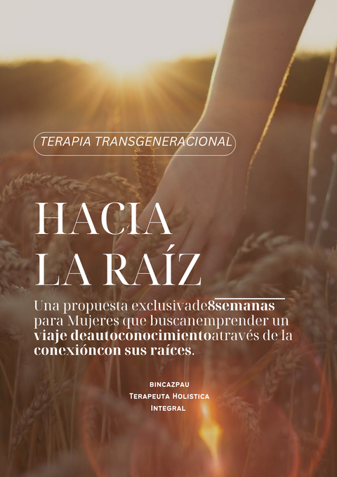 Curso Hacia la raíz