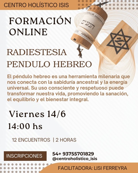 Formación Online Péndulo Hebreo