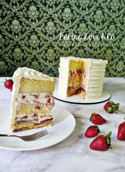 Curso Online: Strawberry Cake