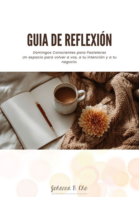 GUÍA DE REFLEXIÓN PARA PASTELERAS