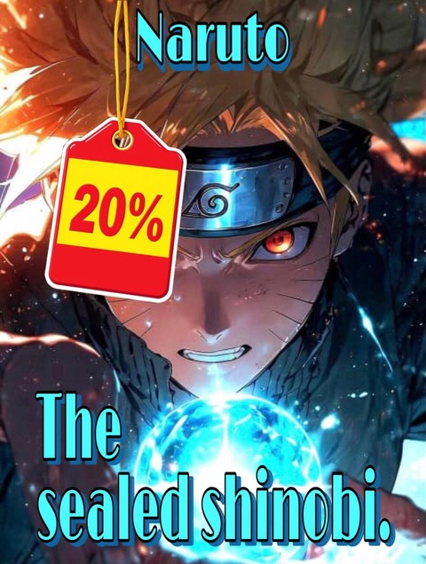 Naruto: The Sealed Shinobi/Discount Pack/Books #'s 1-2-3-4-5.