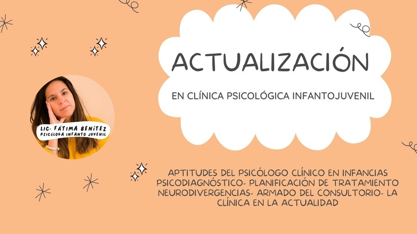 Actualización en Psicología Infantojuvenil 