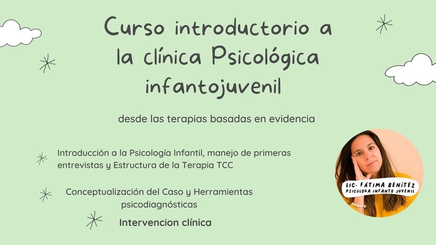 Curso introductorio a la clínica Psicológica infantojuvenil