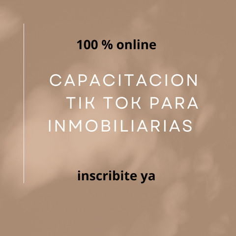 Capacitacion de redes sociales para inmobiliarias.  