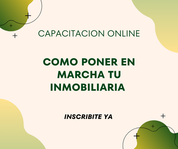 Capacitacion de Como poner en marcha una inmobiliaria