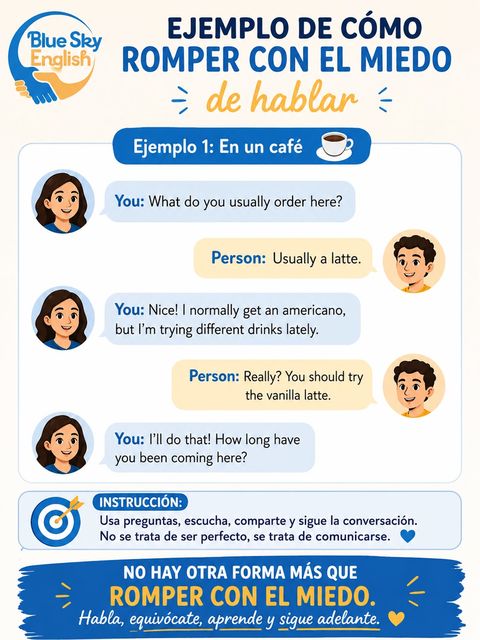 Cómo romper el miedo de hablar.
