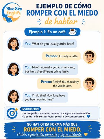 Cómo romper el miedo de hablar.