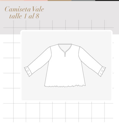 Camiseta Pijama Vale