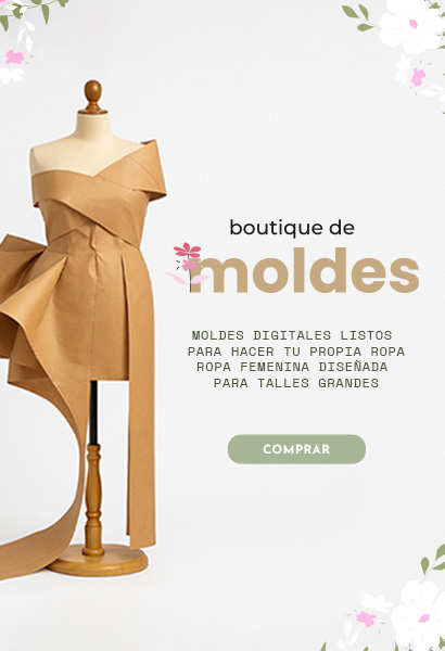 Patrones digitales, moldes, costura