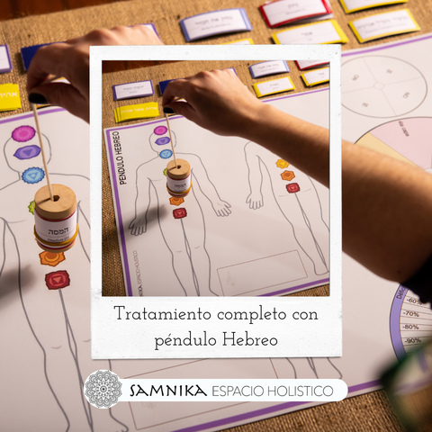 SESIÓN COMPLETA DE PENDULO HEBREO PARA PERSONAS