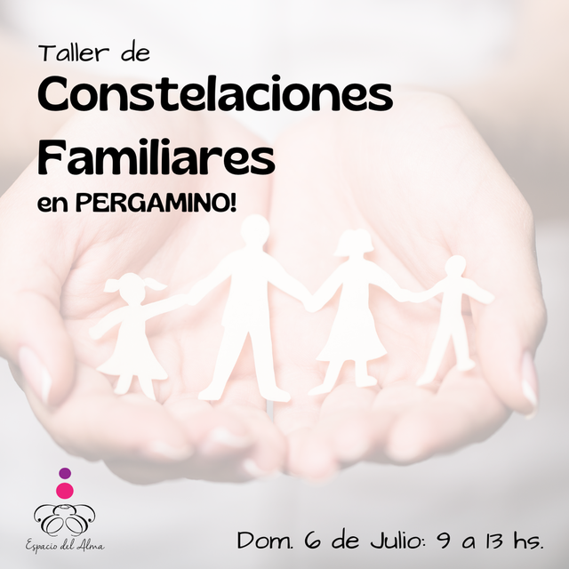 Taller de Constelaciones Familiares en PERGAMINO!