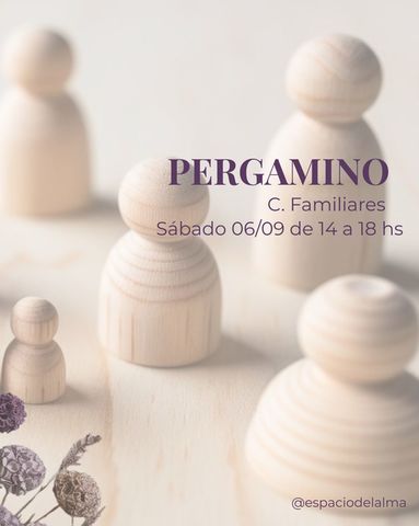 Taller de Constelaciones Familiares en PERGAMINO!