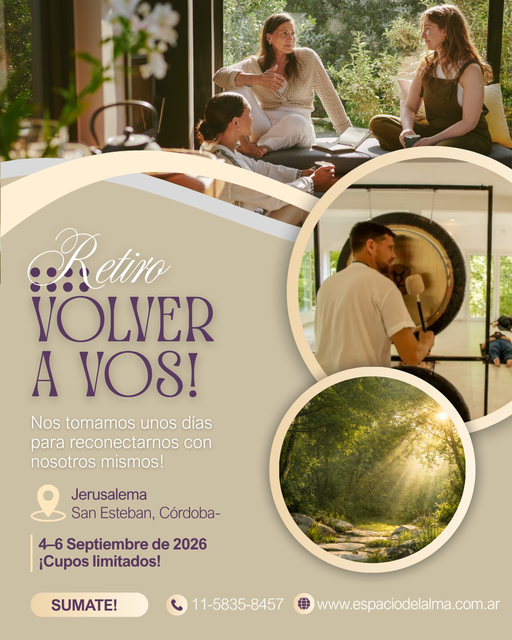 Retiro: ¡Volver a vos!
