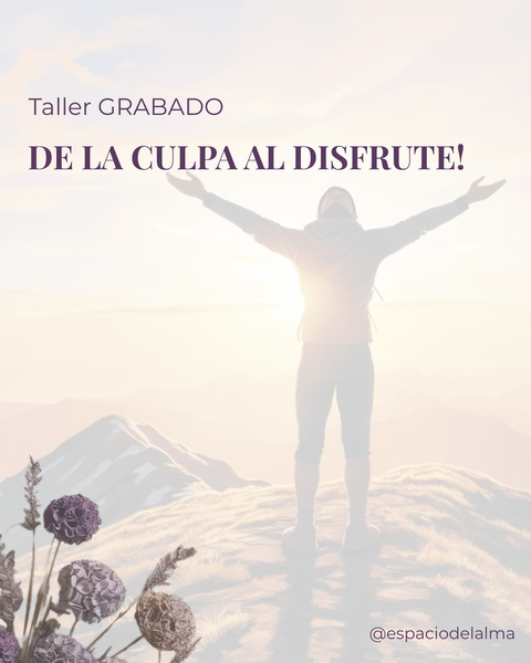 Taller Grabado ¡De la Culpa al Disfrute!