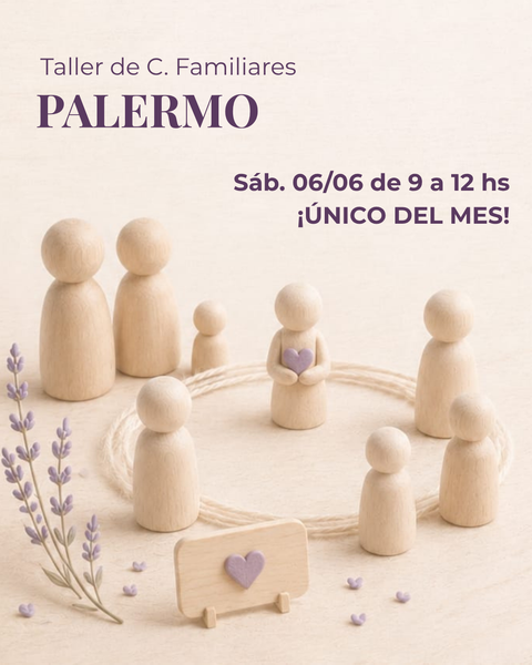 SÁBADO - JUNIO - Seña Taller de Constelaciones Familiares PRESENCIAL en PALERMO, CABA - 
