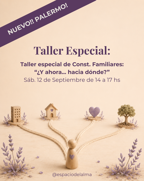 Taller de C. Familiares  en PALERMO: ¿Y ahora... hacia dónde?