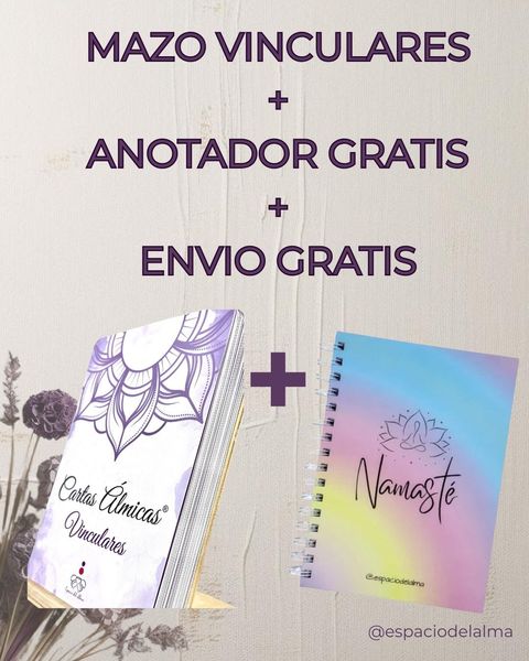  SUPER PROMO DÍA DE LA MADRE - Cartas Vinculares + ANOTADOR GRATIS + ¡Envío Gratis a Todo el Pais!* 