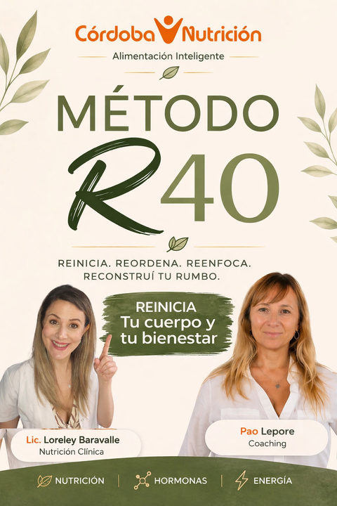  MÉTODO R40 : El programa de 7 días para mujeres que deciden renacer, no resignarse. 