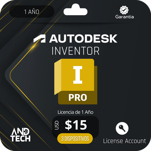 Autodesk Inventor 1 Año