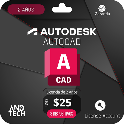Autodesk AutoCAD 2 Años