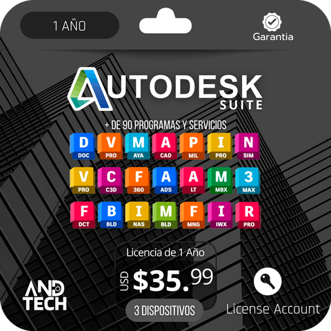 Autodesk Suite 1 Aaño