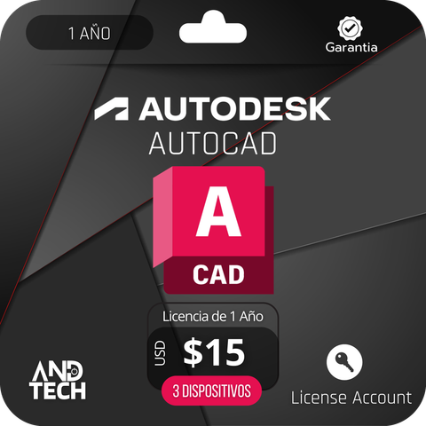 Autodesk AutoCAD 1 Año