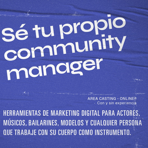 Sé tu propio community manager