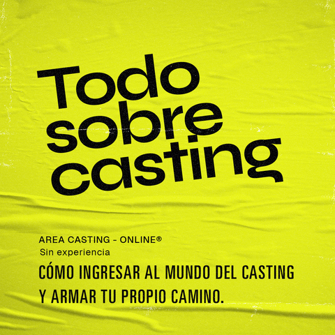 Todo sobre casting