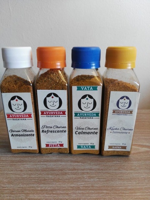 Kit de Masalas Ayurvédicas