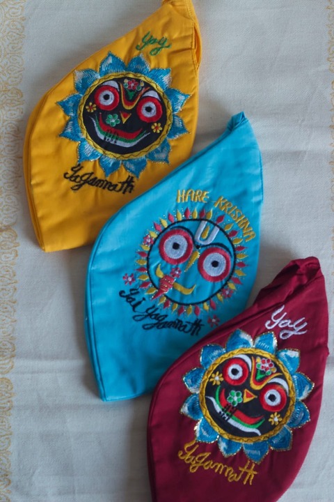 Bolsas de japa bordadas Jagannatha
