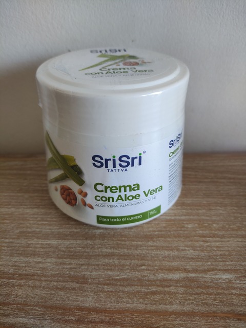 Crema Aloe Vera y aceite de Almendras
