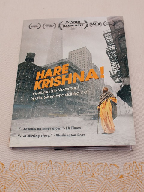 DVD Hare Krishna el Mantra, el movimiento y el Swami que comenzó todo