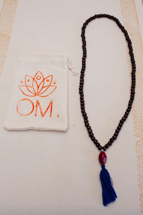 Japa Mala para Meditación en Madera
