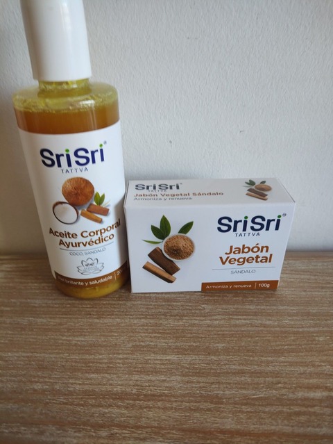 Kit Sándalo (Aceite Corporal+ Jabón)