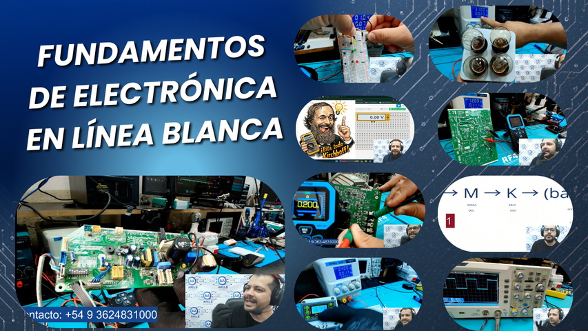 Fundamentos de electrónica en Línea Blanca