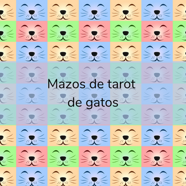 Mazos de tarot de gatos