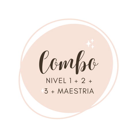 Combo Reiki 1 + 2 + 3 + Maestría