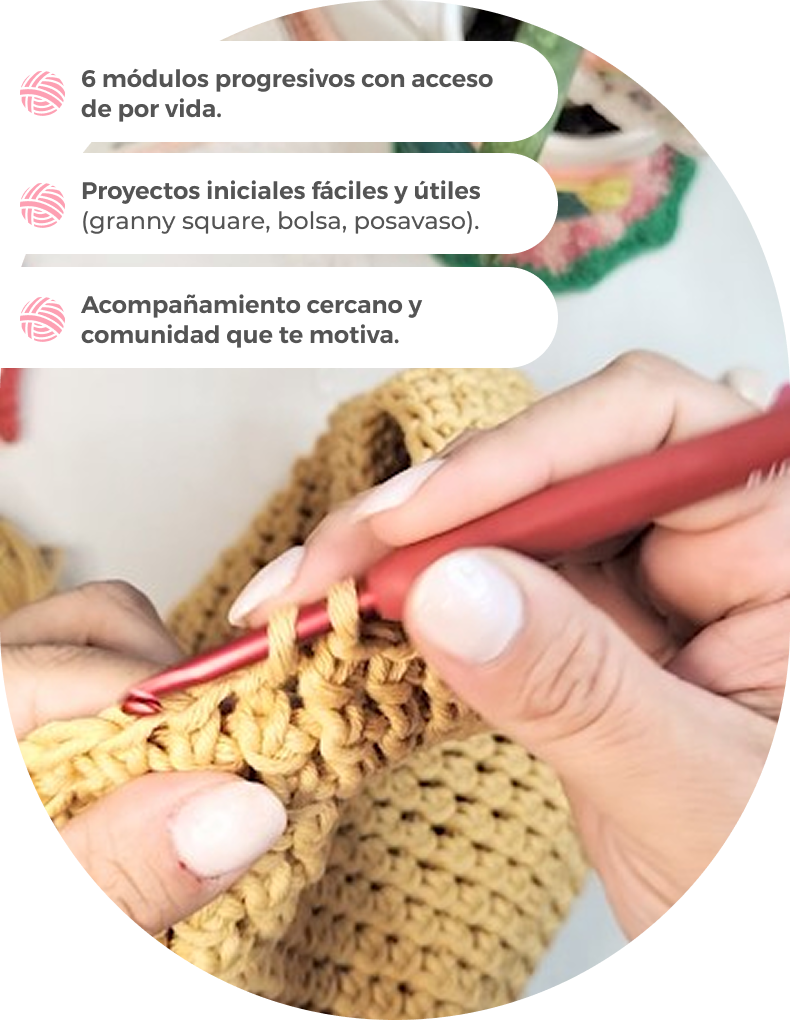 Curso Crochet desde Cero con Albi