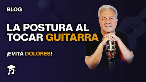 La importancia de la postura al tocar guitarra (evitá dolores y tocá más cómodo)